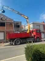 Man containersysteem + container met kraan effer 165 REMOTE, Euro 5, Zwart, MAN, Particulier