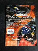 programma 2007 Champ Car circuit Zolder Indy F1, Ophalen of Verzenden