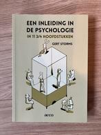 Een inleiding in de psychologie in 11 3/4 hoofdstukken, Ophalen of Verzenden, Zo goed als nieuw, Gert Storms