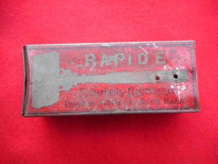 boite tôle rasoir allemand EUPEN ww1, Collections, Objets militaires | Général, Envoi