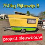 Caravan 750kg Otten zwerver 1970 wisselstukken chassis bouw, Caravans en Kamperen, Caravanaccessoires, Ophalen