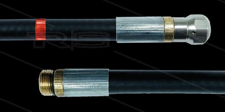 Rioolslang 30m Zwart met Nozzle en O-ring, Auto diversen, Overige Auto diversen, Verzenden