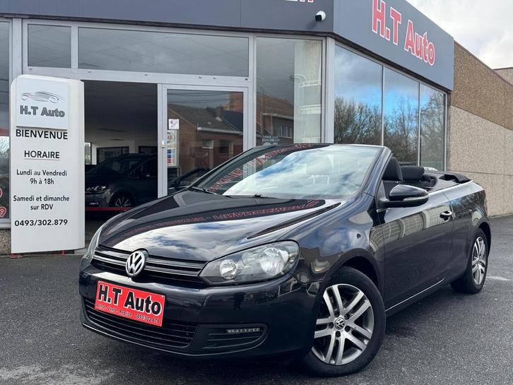 Volkswagen Golf Cabriolet 6 1.6 CR TDi/Euro5/Airco/Jantes!!!, Autos, Volkswagen, Entreprise, Golf, Diesel, Euro 5, Cabriolet, 2 portes