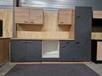 keuken nieuw eikenbruin grijs 270 cm, Overige materialen, Nieuw, Enkelwandige keuken, Ophalen of Verzenden