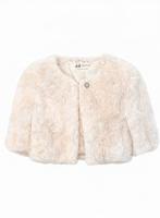 Faux fur Bolero h&m maat 134, Kinderen en Baby's, Kinderkleding | Maat 134, Ophalen, Zo goed als nieuw
