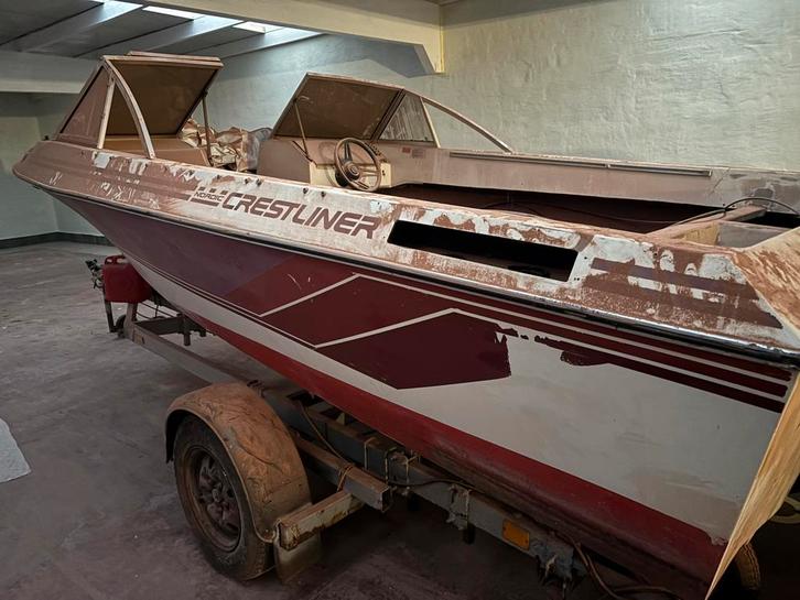 Speedboot crestliner nordic, Watersport en Boten, Speedboten, Gebruikt, Ophalen