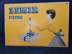 oud reclameblad ZEMIR 1962 filter, Ophalen of Verzenden, Gebruikt, Reclamebord