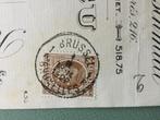 Postzegels perforé Belgie, Timbres & Monnaies, Timbres | Europe | Belgique, Envoi