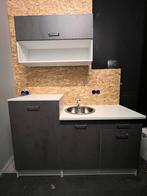 Keuken Tyni Grijs wit, 100 tot 150 cm, 100 tot 150 cm, Nieuw, Ophalen of Verzenden
