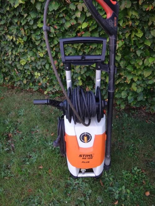 Karcher Stihl, Tuin en Terras, Hogedrukreinigers, Gebruikt, Elektrisch, Met regelbare waterdruk, Met autostop en -start, Ophalen