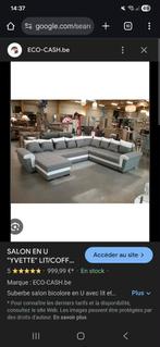 Vend salon neuf (6 mois ), Maison & Meubles, Enlèvement, Neuf