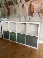 Kallax open kast, wit - 77x147, Huis en Inrichting, Kasten | Wandmeubels, Ophalen, Gebruikt
