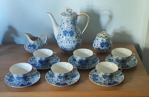 Service Boch Frère Keramis vlinders, Antiek en Kunst, Antiek | Servies compleet, Ophalen of Verzenden