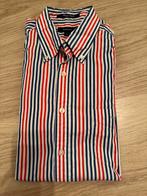 Blauw rood gestreept hemd Gant L, Kleding | Heren, Overhemden, Blauw, Ophalen of Verzenden, Zo goed als nieuw, Halswijdte 41/42 (L)