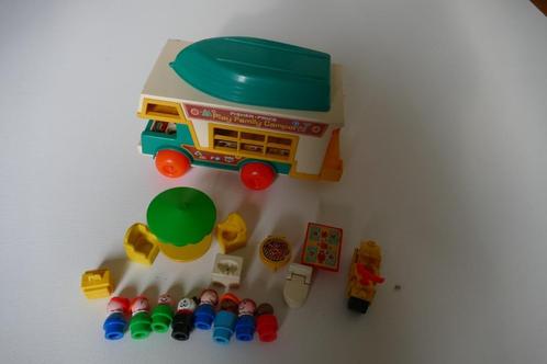kampeerrwagen: Fisher-Price, Kinderen en Baby's, Speelgoed | Fisher-Price, Zo goed als nieuw, Speelset, Ophalen of Verzenden