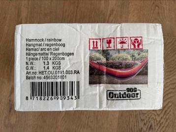 Nouveau hamac Rainbow 100 x 200 cm (909 Outdoor), Enlèvement, Neuf