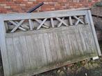 poort uit hard hout, Tuin en Terras, Ophalen, Gebruikt, 100 tot 150 cm, Hout
