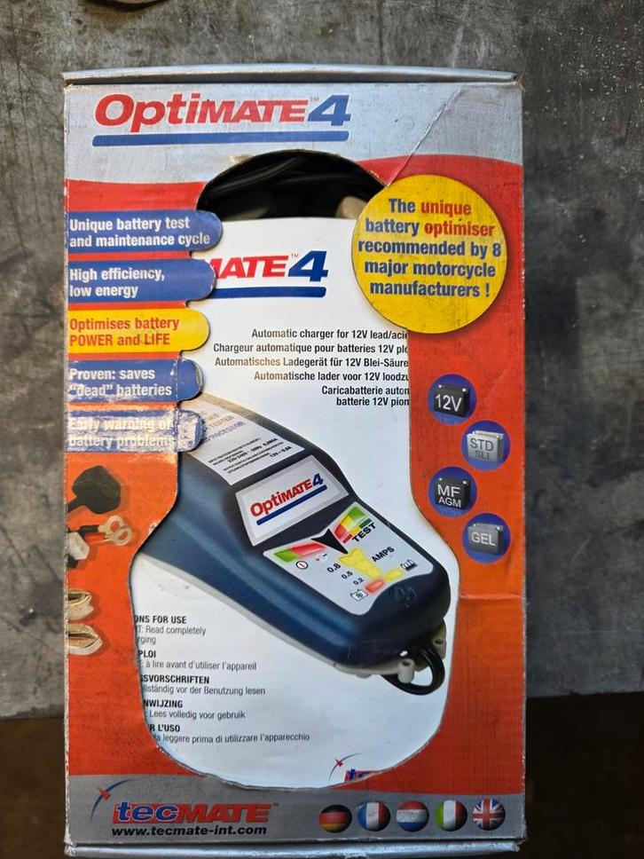 Optimate 4, Motos, Accessoires | Produits d'entretien, Enlèvement