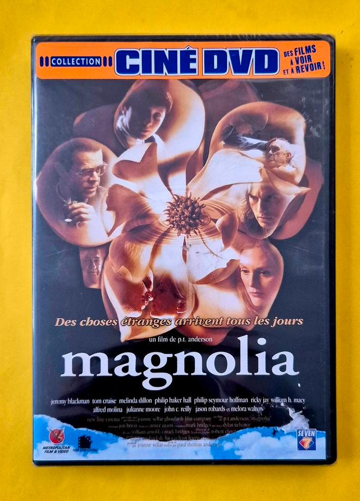 DVD du film Magnolia - Tom Cruise V2, Cd's en Dvd's, Dvd's | Drama, Nieuw in verpakking, Drama, Vanaf 9 jaar, Ophalen of Verzenden