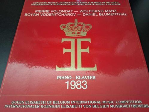 Queen Elisabeth Competition - Piano 1983 Box 3 x Lp's, Cd's en Dvd's, Vinyl | Klassiek, Gebruikt, Classicisme, Kamermuziek, 12 inch