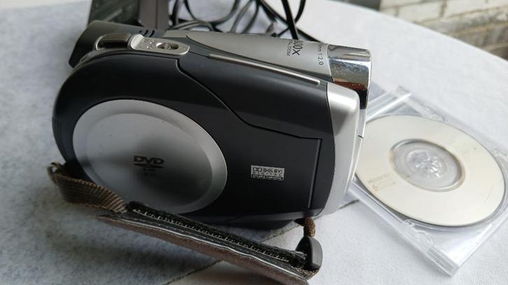 canon dc 201 digitale dvd-camera met volledige zoom 30x zoom, Audio, Tv en Foto, Videocamera's Digitaal, Zo goed als nieuw, Camera