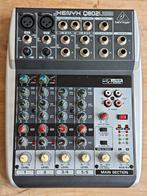 Behringer XENYX Q802USB - Table de mixage (N° 5), Muziek en Instrumenten, Ophalen of Verzenden, Gebruikt, 5 tot 10 kanalen, Microfooningang