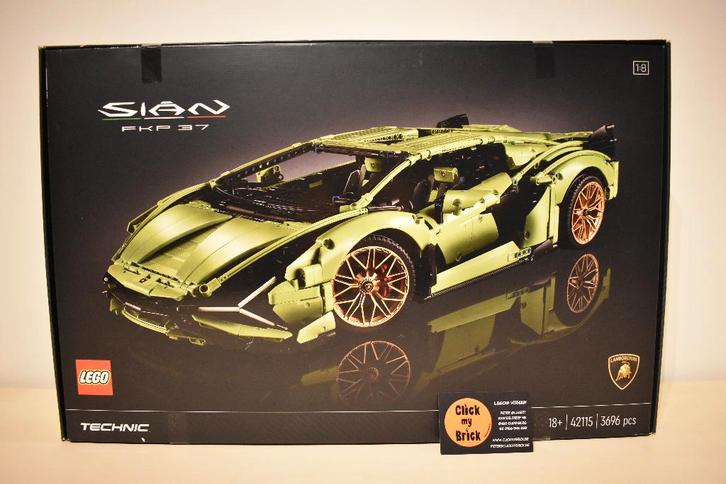 42115 Lego Technic Lamborghini Sian FKP 37 - NIEUW & SEALED, Kinderen en Baby's, Speelgoed | Duplo en Lego, Nieuw, Lego, Complete set