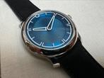 Nieuw! Uniek! MING 17.09 Blue 2021 Horloge Watch 38mm, Leer, Staal, Polshorloge, Nieuw