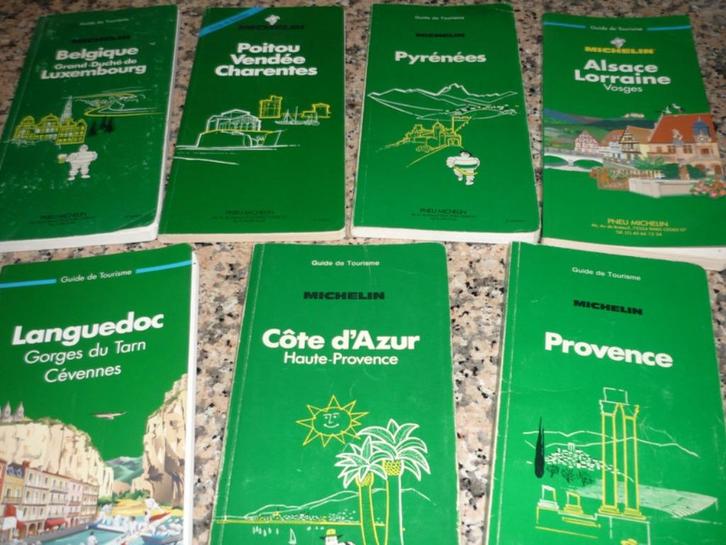 Anciens guides de tourisme Michelin, Livres, Guides touristiques, Utilisé, Michelin, Enlèvement ou Envoi