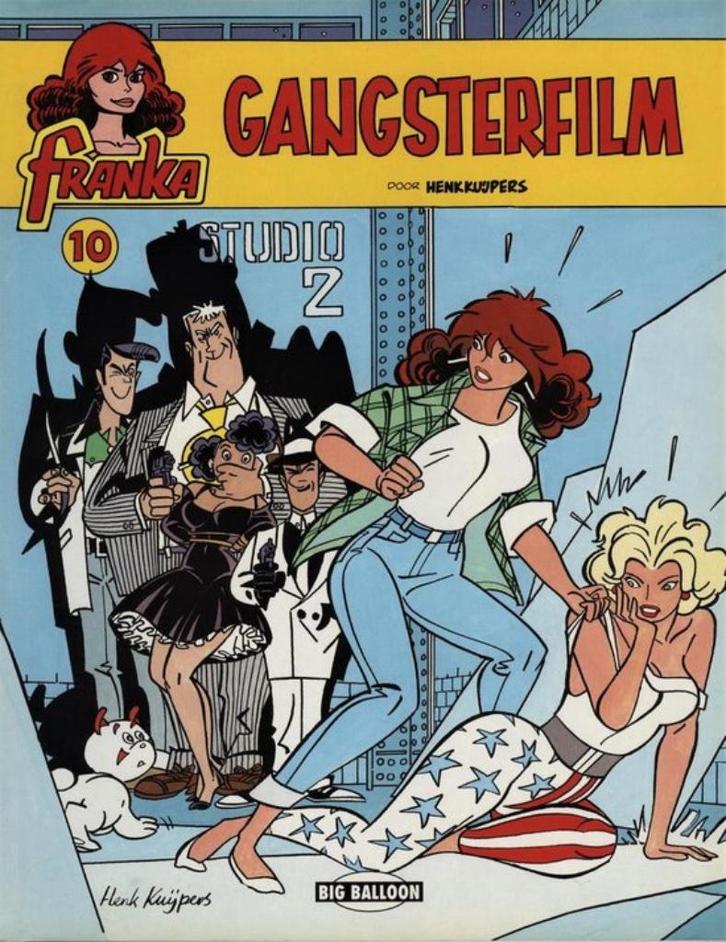 Franka. Stripverhaal: Gangsterfilm, Boeken, Stripverhalen, Gelezen, Eén stripboek, Ophalen of Verzenden