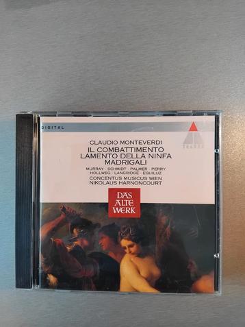 CD. Monteverdi. (Teldec, Harnoncourt).