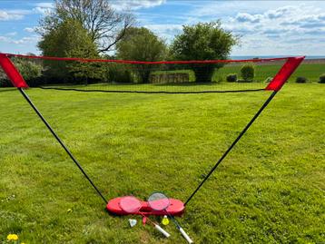 Badminton Easy Set sneeuwschoennet, set van 3 m. Decathlon, Sport en Fitness, Ophalen, Zo goed als nieuw, Overige typen