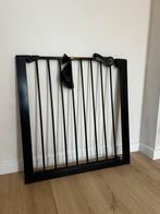 Noma traphek / veiligheidshekje (baby gate) – zwart metaal, Enlèvement, Utilisé