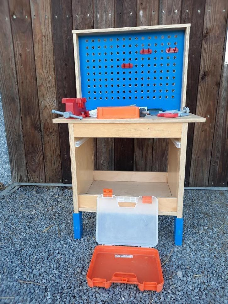 Etabli enfant, Enfants & Bébés, Jouets | Tables de jeux, Utilisé, Enlèvement ou Envoi