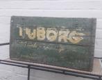 houten kist Tuborg mancave, Antiek en Kunst, Ophalen of Verzenden