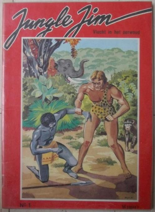 Jungle Jim nr. 1 - Vlucht in het oerwoud (1965), Boeken, Stripverhalen, Ophalen