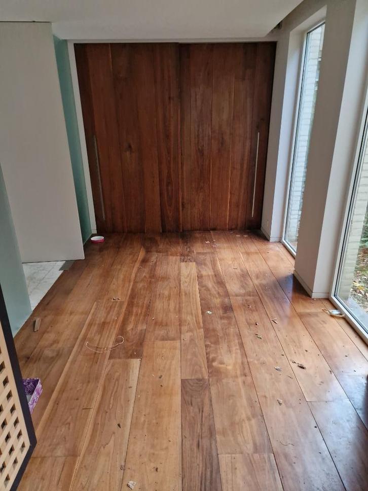 Prachtige Kersenhouten schuifdeuren, Doe-het-zelf en Bouw, Deuren en Vliegenramen, Hout, Schuifdeur, Ophalen