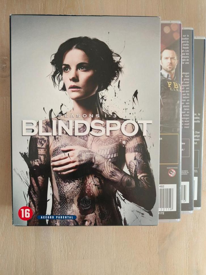 'Blindspot' Seizoen 1, 2 & 3 (14 dvd's), Cd's en Dvd's, Dvd's | Tv en Series, Zo goed als nieuw, Actie en Avontuur, Boxset, Vanaf 16 jaar