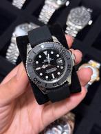 Rolex Yacht Master en or blanc et noire 40 mm, Rolex, Acier, Enlèvement, Synthétique