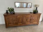 massief eiken dressoir, Huis en Inrichting, Ophalen, Klassiek, Eikenhout, 200 cm of meer