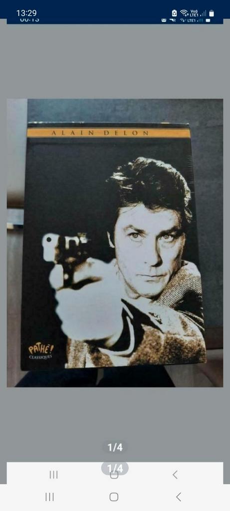 Coffret alain Delon, Cd's en Dvd's, Dvd's | Thrillers en Misdaad, Zo goed als nieuw, Boxset, Ophalen of Verzenden