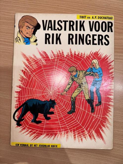 valstrik voor rik ringers-1967 -Tibet, Boeken, Stripverhalen, Gelezen, Eén stripboek, Ophalen of Verzenden