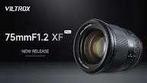 Objectif Viltrox AF 75mm f/1.2 – Monture Fujifilm X, Audio, Tv en Foto, Foto | Lenzen en Objectieven, Ophalen of Verzenden, Zo goed als nieuw