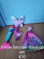 Barbie fairytale dress up set, Kinderen en Baby's, Ophalen of Verzenden, Gebruikt, Barbie
