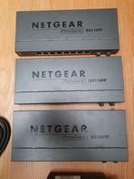 3X NETGEAR GS110TP Netwerk Switch Smart Managed PoE Switch 8, Ophalen of Verzenden, Gebruikt