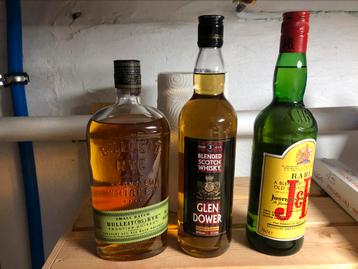 Drie whiskey soorten. Winkelwaarde 85 eur