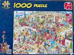 Puzzle 1000 pièces Jan van Haasteren : Winterfair, Comme neuf, 500 à 1500 pièces, Puzzle, Enlèvement