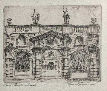 Henri Geertsen - gravure Rubens House - numérotée, Enlèvement ou Envoi