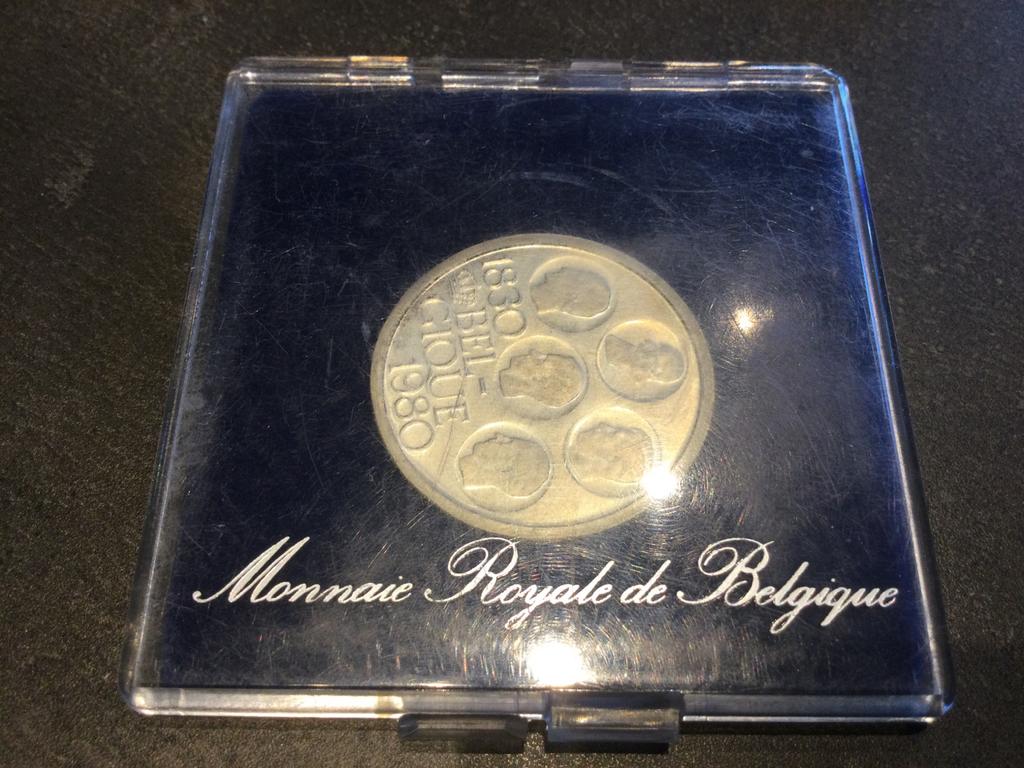 Belgique 500 Francs 1980 argent, Enlèvement ou Envoi, Argent