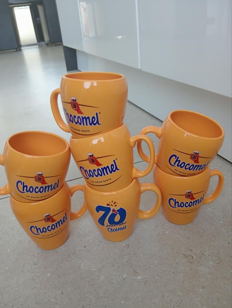 Chocomel mokken, Ophalen of Verzenden, Zo goed als nieuw, Porselein